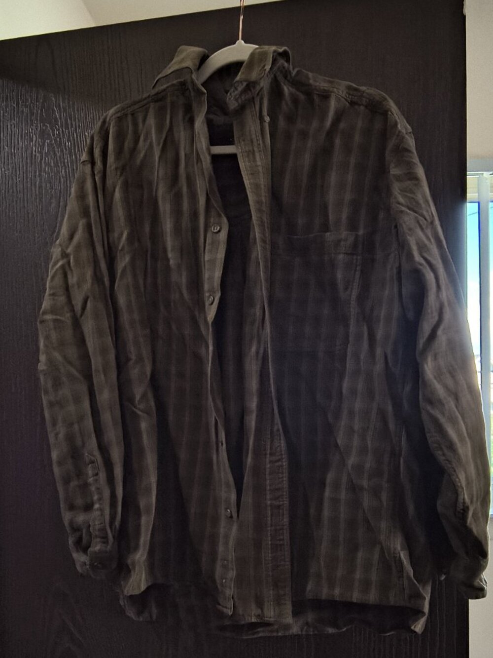 Men's Plaid Button Up
